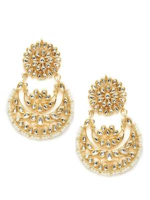 Kundan Chandbali Earrings 1