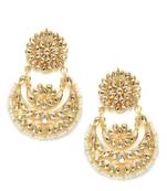 Kundan Chandbali Earrings