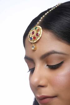 Multicolor Maangtika