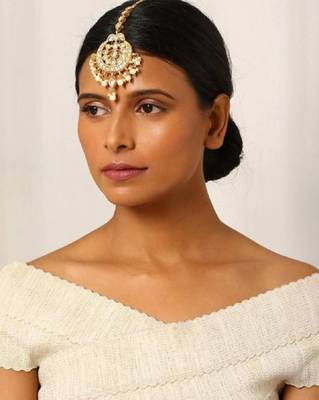 Kundan Pearl Maangtika 1
