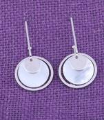 Charming Silver Round Dangle  Earring For Women
