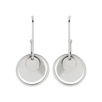 Charming Silver Round Dangle  Earring For Women 2