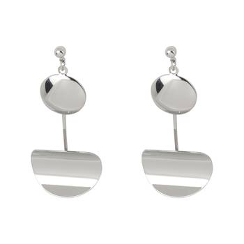 Dazzling Silver Shinny Dangle  Earring For Women 2