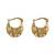 Lovely Gold Well Polished Hollow Design Hoop Bali Earring For Girls And Women