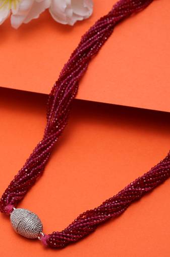 Red crystal necklaces