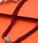 Red crystal necklaces