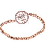 Floral Diamond Bracelet For Girls And Women