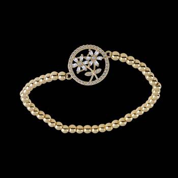 Floral Diamond Bracelet For Girls And Women 2