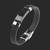 Black Leather Bracelet Wristband Style New Fashion  Bracelet For Boys And Men