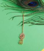 Traditional Gold Plated Unique Golden With Maang Tikka For Girls And Women Jewellery