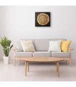 Golden Sunflower Metal Wall Art