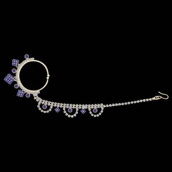 Traditional Gold Plated Antique Wedding Nose Ring For Girls And Women Jewellery 3