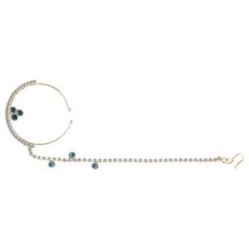Traditional Gold Plated Elegant Designer Wedding Nose Ring For Girls And Women Jewellery 2