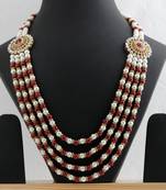 Exclusive Traditional Multi Layer Broach Style Designer Groom Mala For Sherwani Men'S Jewellery