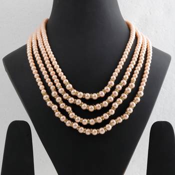 Exclusive Traditional Royal Pearl With Stone Studded Designer Groom Mala For Sherwani Men'S Jewellery 1