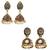 Partywear Traditional Multi Colour Jumkha Earrings Combo Set Pair Of 2 For Girls And Women Jewellery