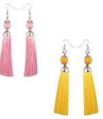 Partywear Earrings Combo Set Pair Of 2 For Girls And Women Jewellery