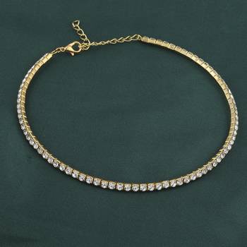 Gold Plated Plated Diamond Studded Combo For Girls And Women Jewellery Set Of 3 3