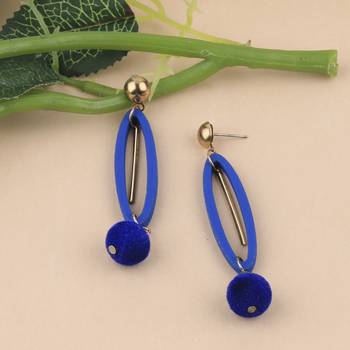 Beautiful Stylish Wooden Light Weight Dangler Earrings For Girls And Women. 3