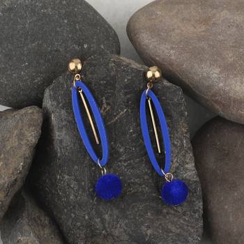 Beautiful Stylish Wooden Light Weight Dangler Earrings For Girls And Women. 5