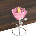 Pink Colour Flower Design Designer Show Piece