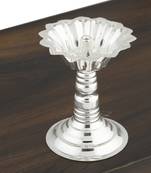 Silver Plated Designer Agarbatti Holder Stand Set Of 1