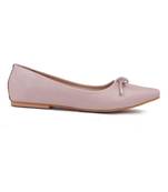 Trends & Trades Women's Pink Flats Pointed Toe Casual Shoes