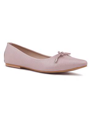 Trends & Trades Women's Pink Flats Pointed Toe Casual Shoes 2