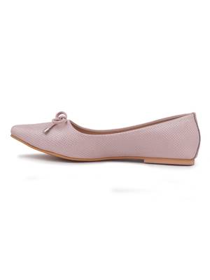 Trends & Trades Women's Pink Flats Pointed Toe Casual Shoes 4
