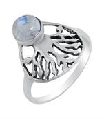 Multicolor Moonstone 925 Sterling Silver Rings