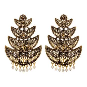 Gold Danglers Drops 1
