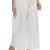 White plain cotton palazzo pants
