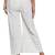 White plain cotton palazzo pants