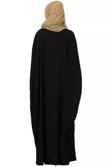 Rani Black Kaftan Abaya