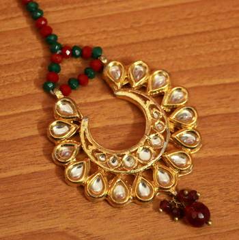 Red Ruby       Maang-Tikka 2
