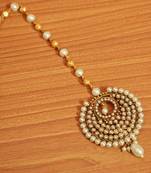 White Pearl Maang-Tikka