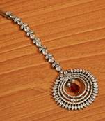 Red Ruby       Maang-Tikka