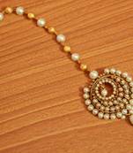 White Pearl Maang-Tikka