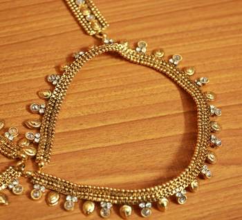 Gold Zircon       Anklets 2