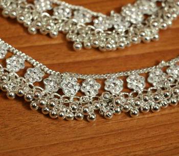 White Zircon       Anklets 2