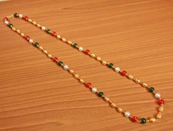 Multicolor Pearl Necklaces 1