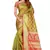 Light green woven kanchipuram silk saree with blouse