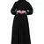 Black Plain Nida Abaya