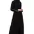 Black Plain Nida Abaya
