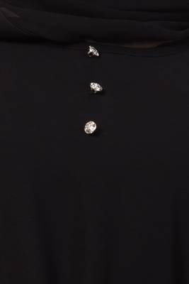 Black Plain Nida Abaya 5