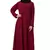 Maroon Plain Nida Abaya