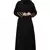 Black Plain Nida Abaya