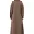 Beige Plain Nida Abaya