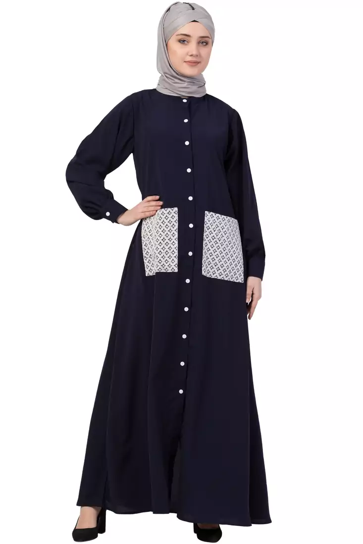 Blue Plain Nida Abaya