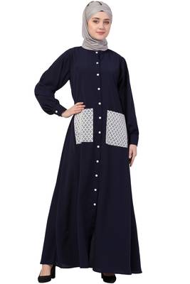 Blue Plain Nida Abaya 1
